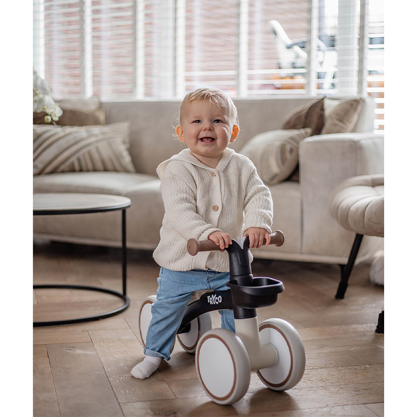 Vélo d'équilibre Luna 1e âge Noir  