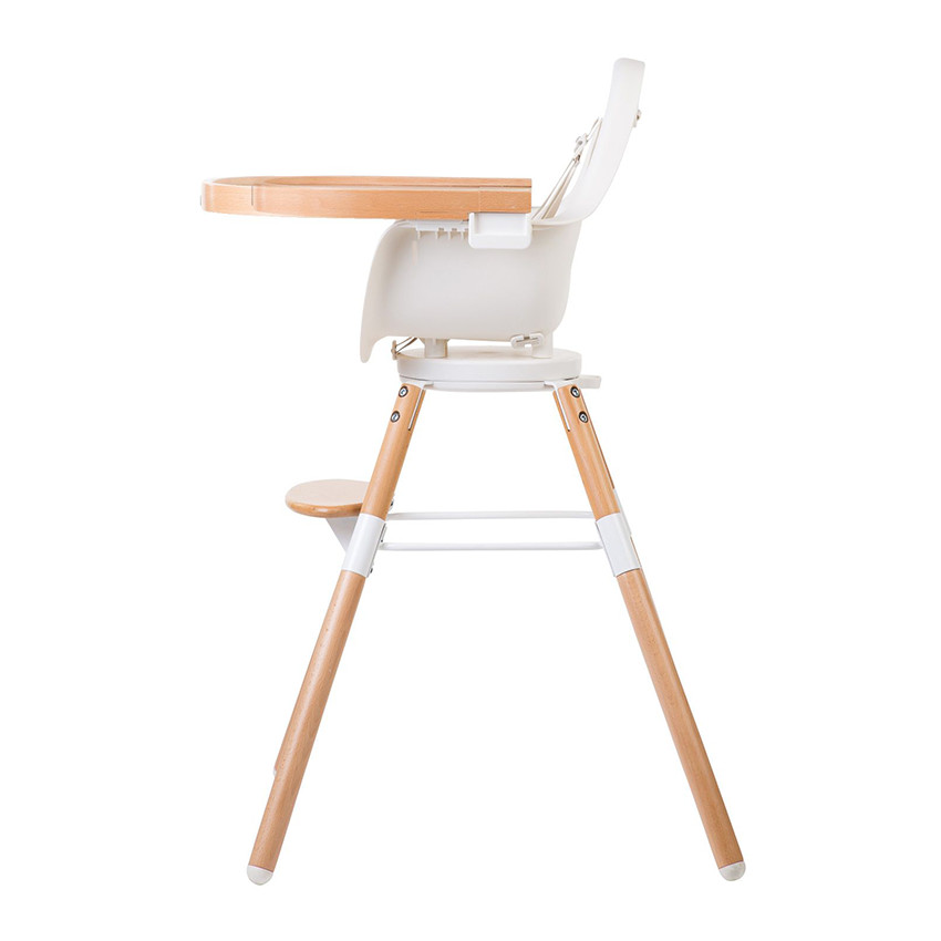 Tablette pour chaise haute Evolu 2 en bois coloris naturel  