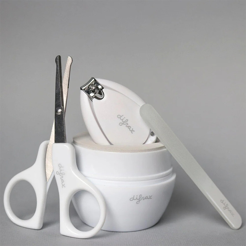 Set de manucure luxe Ciseaux + Coupe-ongles + Lime 