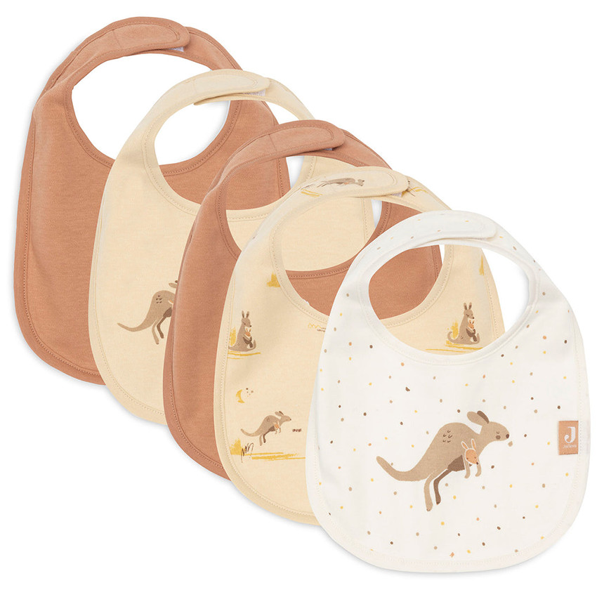 Bavoir imperméable Jersey 5PCS Kangaroots 