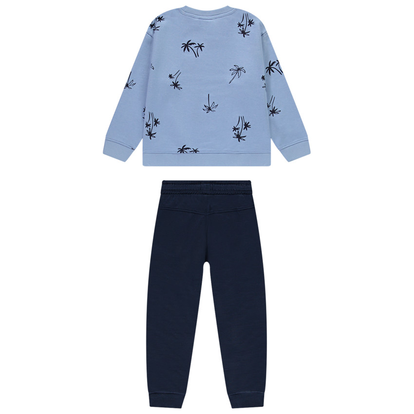 Ensemble jogging imprimé palmiers pour garçon 