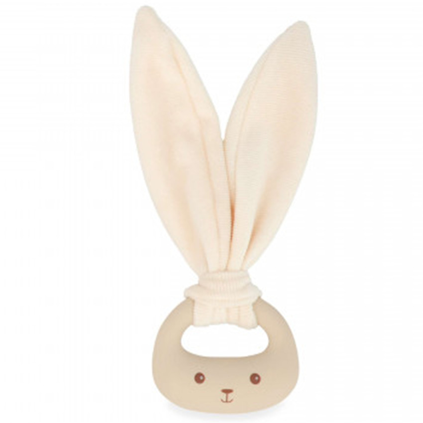 Anneau de dentition en silicone Lapin Crème 