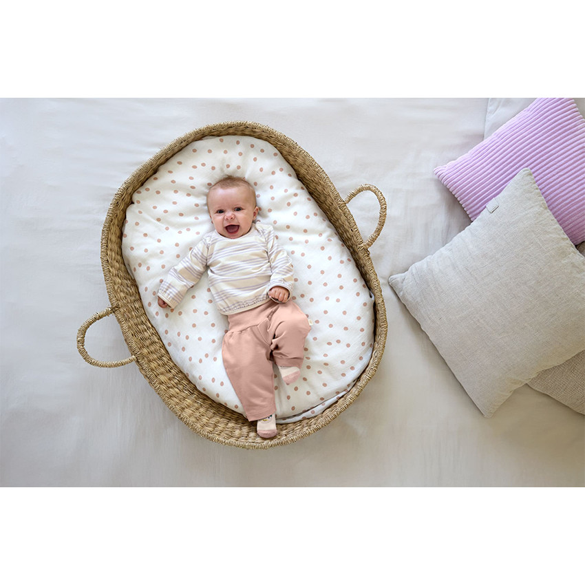 Tetra Doek XL 120x120cm ultra zacht katoenen gaasstof Mushroom  