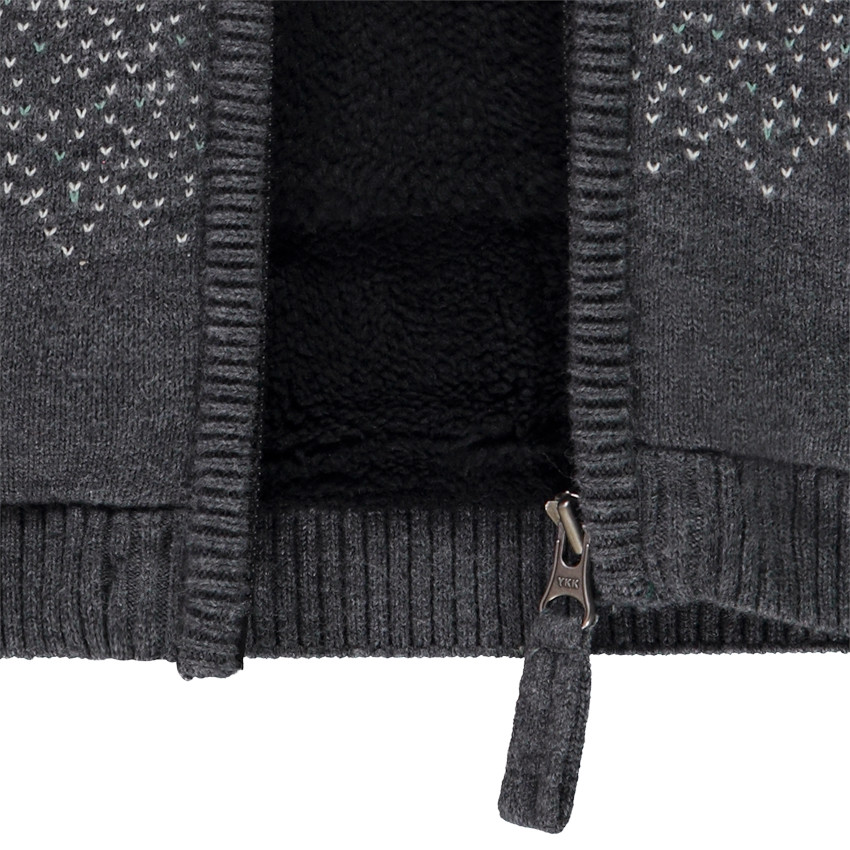 Gilet en tricot avec motif reine de Noël pour bébé garçon  