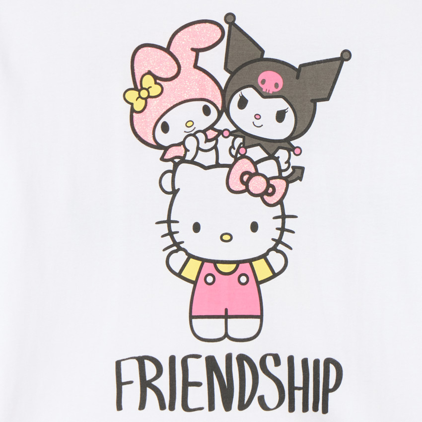 Langarm T-shirt Hello Kitty voor meisjes 