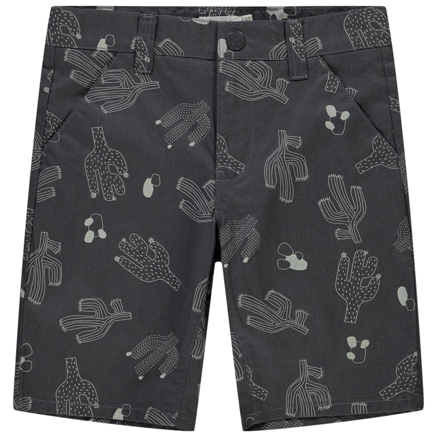 Bermuda met cactusprint voor jongen 