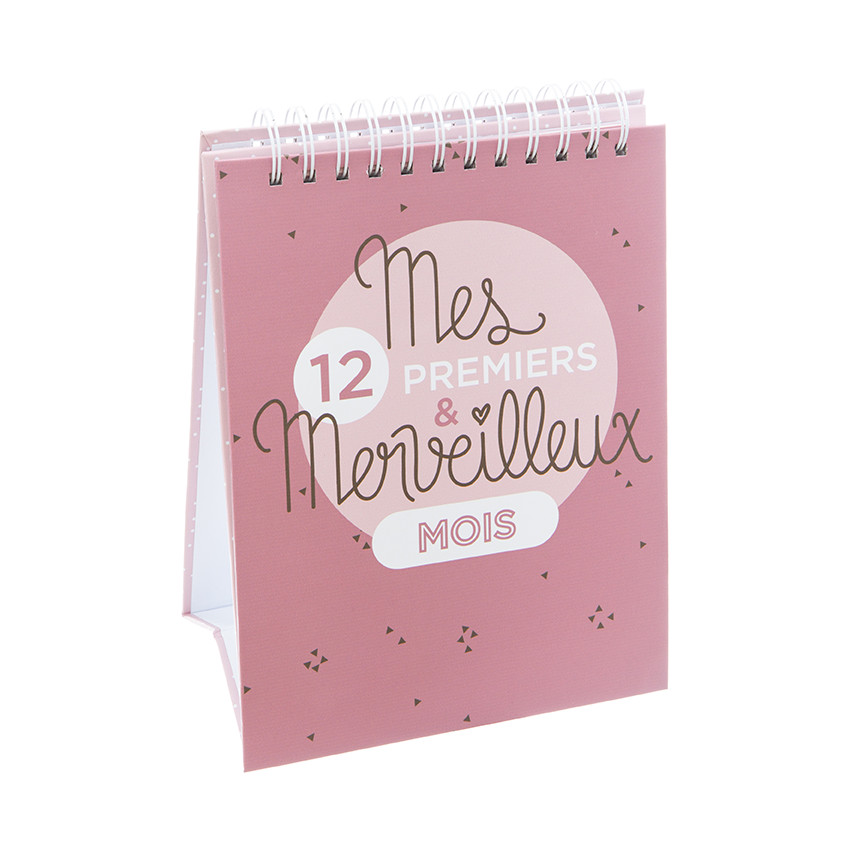 Album photo 0 à 12 mois à spirales  