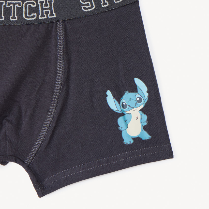 Set van 5 jersey boxershorts met Stitch Disney-print voor jongens 