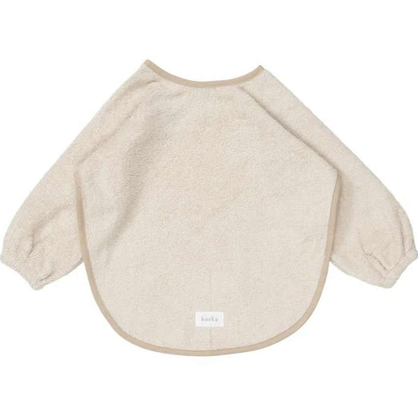 Bavoir avec manches Dijon Warm White 