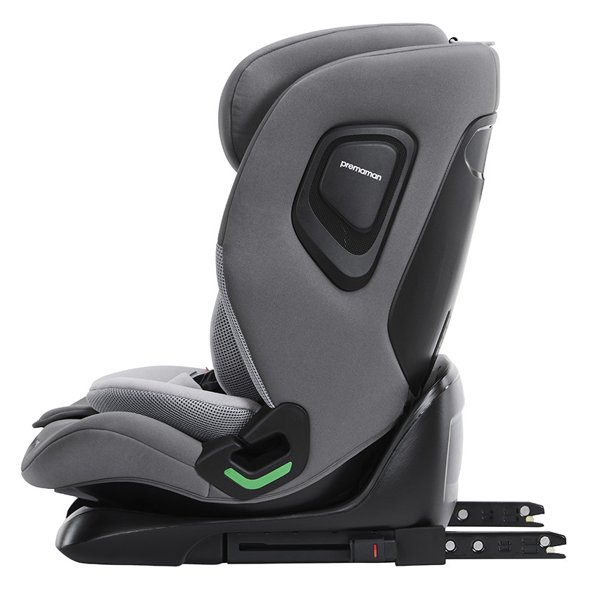 Siège-auto Isofix et i-Size 76-150 cm P-Way gris 