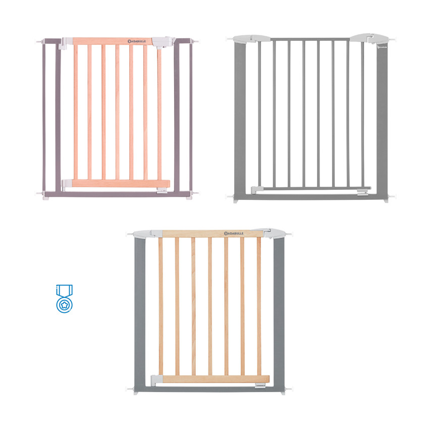 Lot de 2 embouts de fixation pour barrière de sécurité 