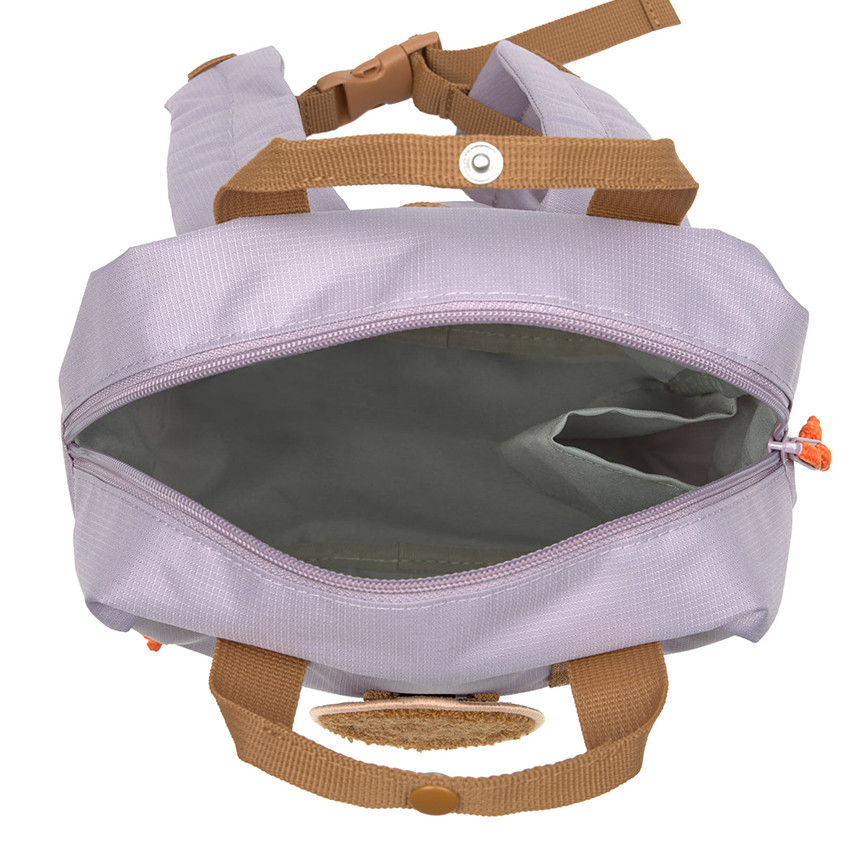 Sac à dos enfant Mini carré Little Gang Lilas 