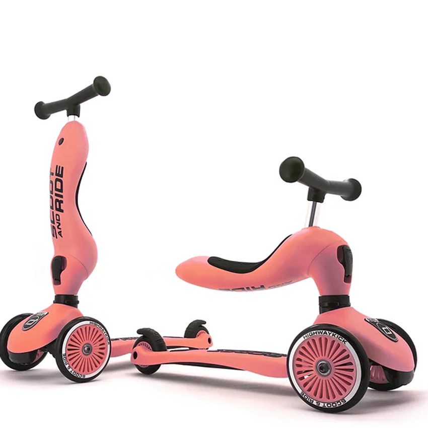Step 2-in-1 Highwaykick 1 Peach 12m-5j 