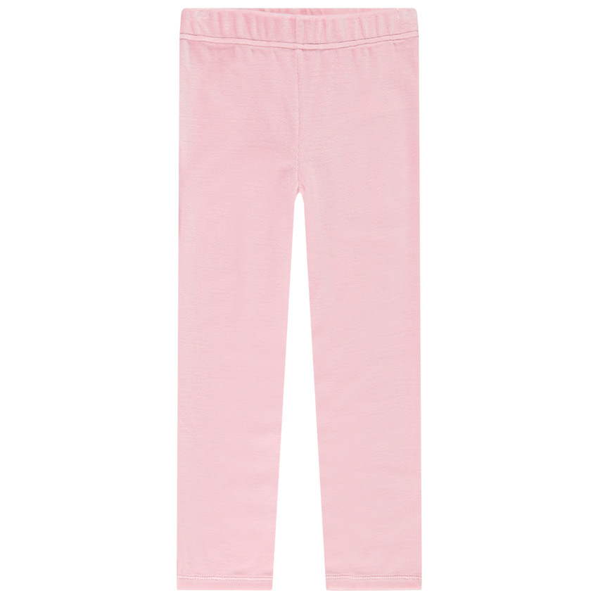 Pyjama 2-delig in fluweel print eenhoorn voor meisjes 