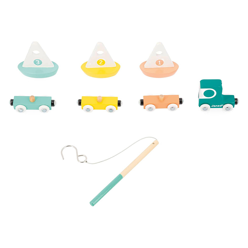 Bolid hengelspel zeilboot met rails 