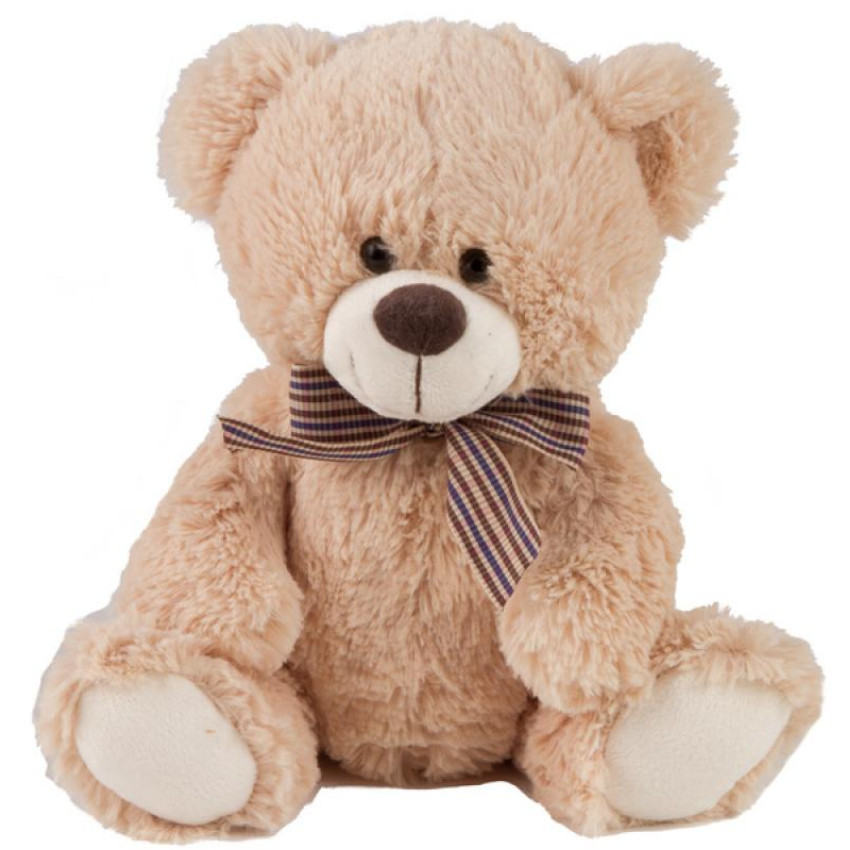 Peluche Ours avec noeud Papillon 28cm A l'unité/selon disponibilité  