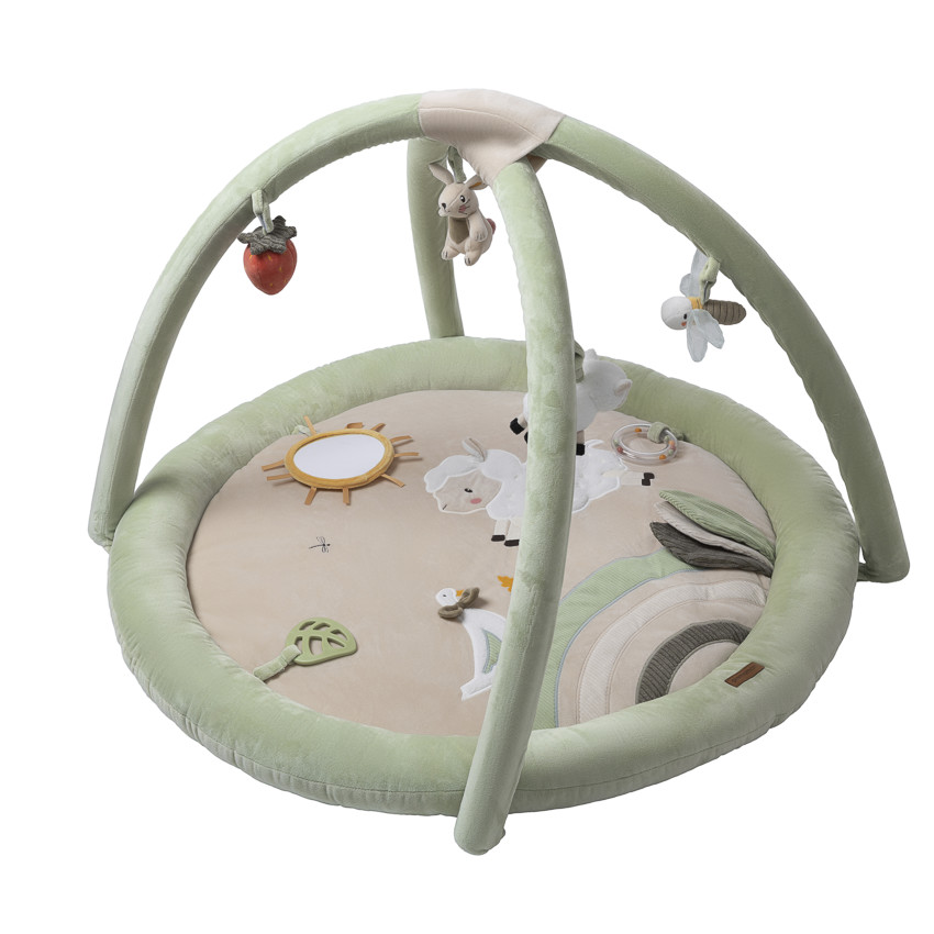 Tapis d'éveil en velours La Vie à la Ferme 