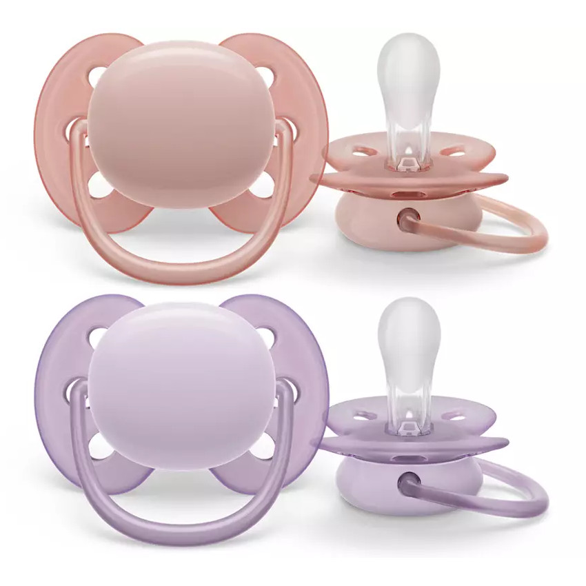 SILICON PACIFIER SOOTHER ULTRA SOFT ,0-6 M 