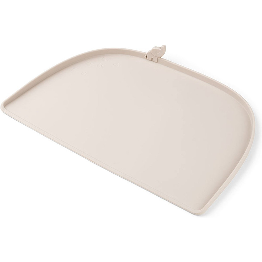 Silicone placemat met hoge rand Elphee Zand 