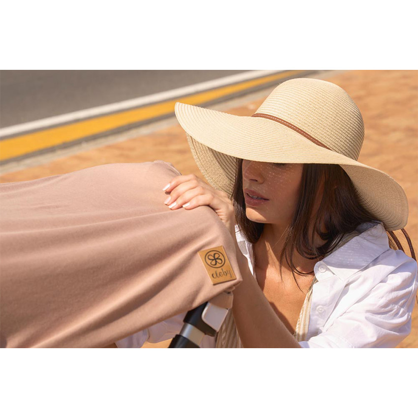 Couverture UV protection solaire UPF50+ multifonctionnelle Peanut Brown 