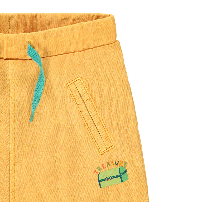 Pantalon en jersey slub doublé jersey imprimé vikings all-over 