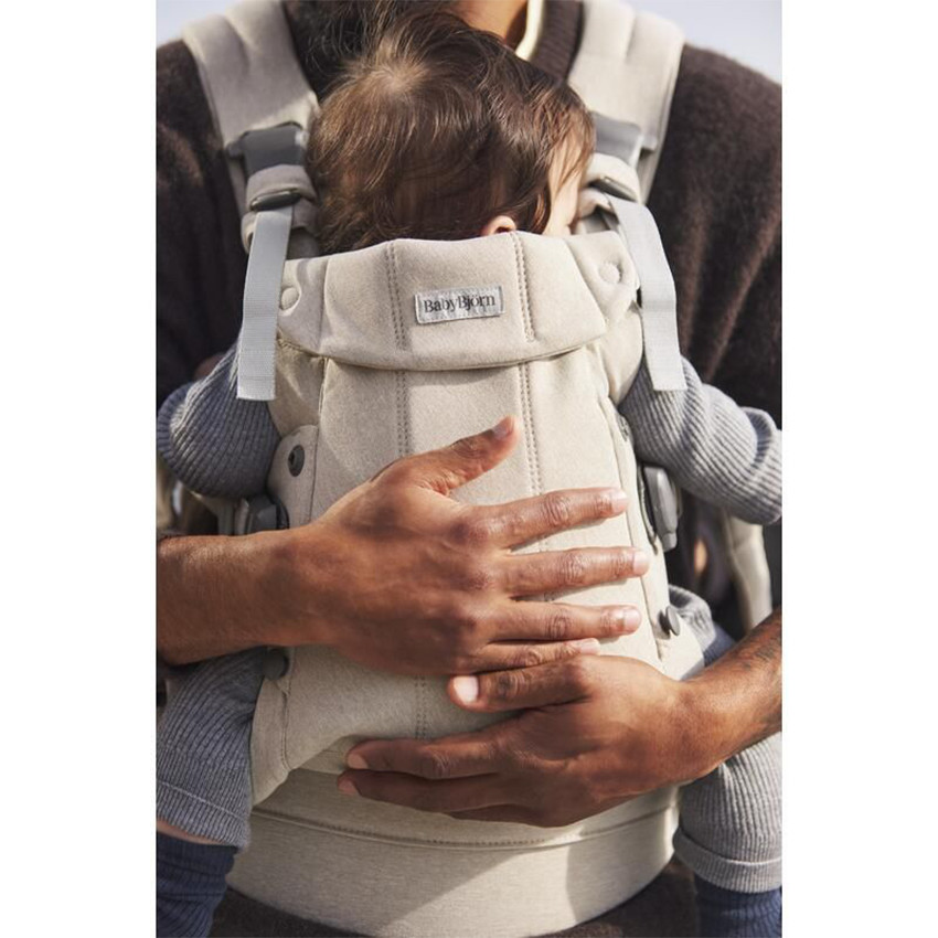 Porte-bébé Harmony Tissé Chiné Beige Clair 
