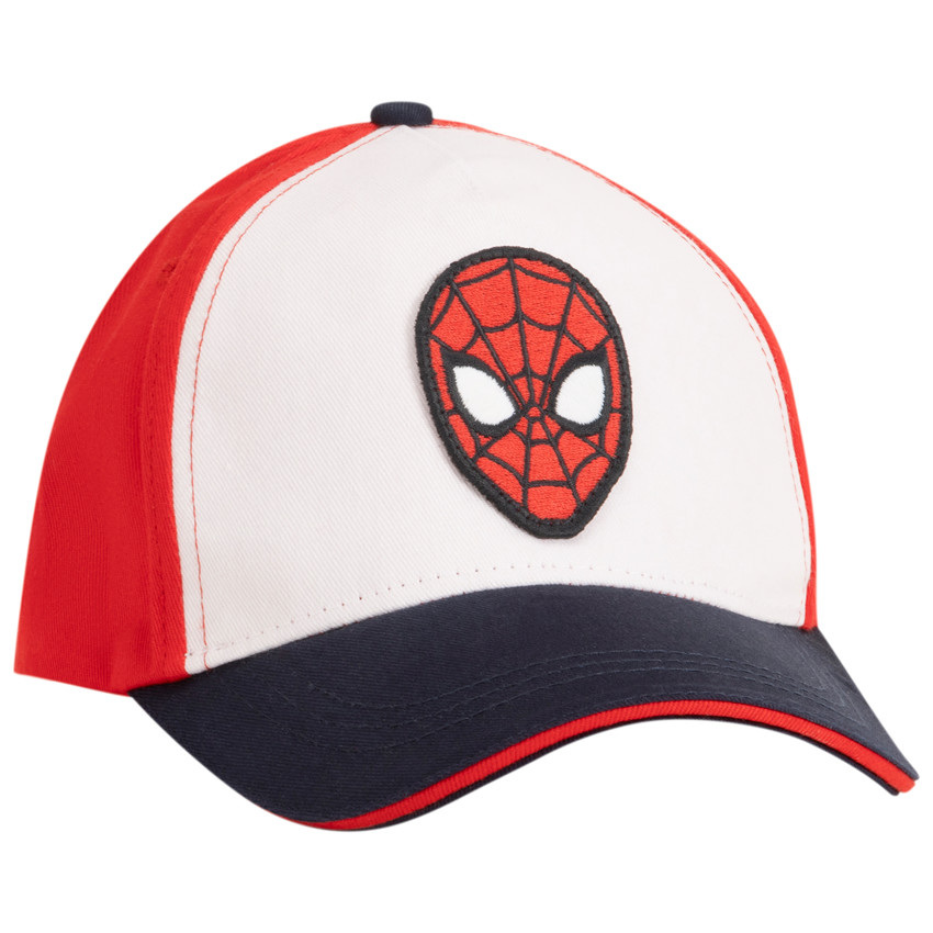 Tricolore pet patch Spider-Man Marvel voor jongen 