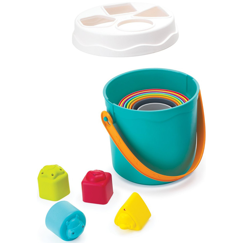 Seaux jeux de formes Stack N'Nest 6m+ 