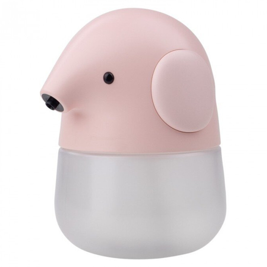 Distributeur de savon automatique Éléphant rose 