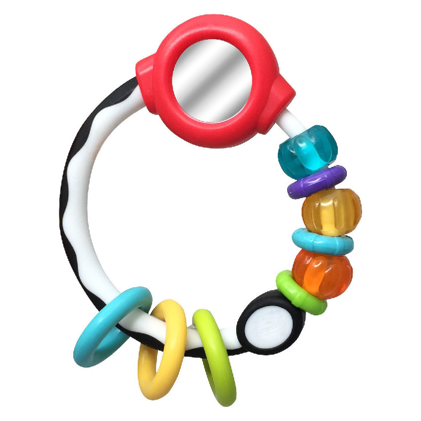 ANNEAU DE DENTITION GO-GAGA - SHAKE & SPIN RATTLING RING 