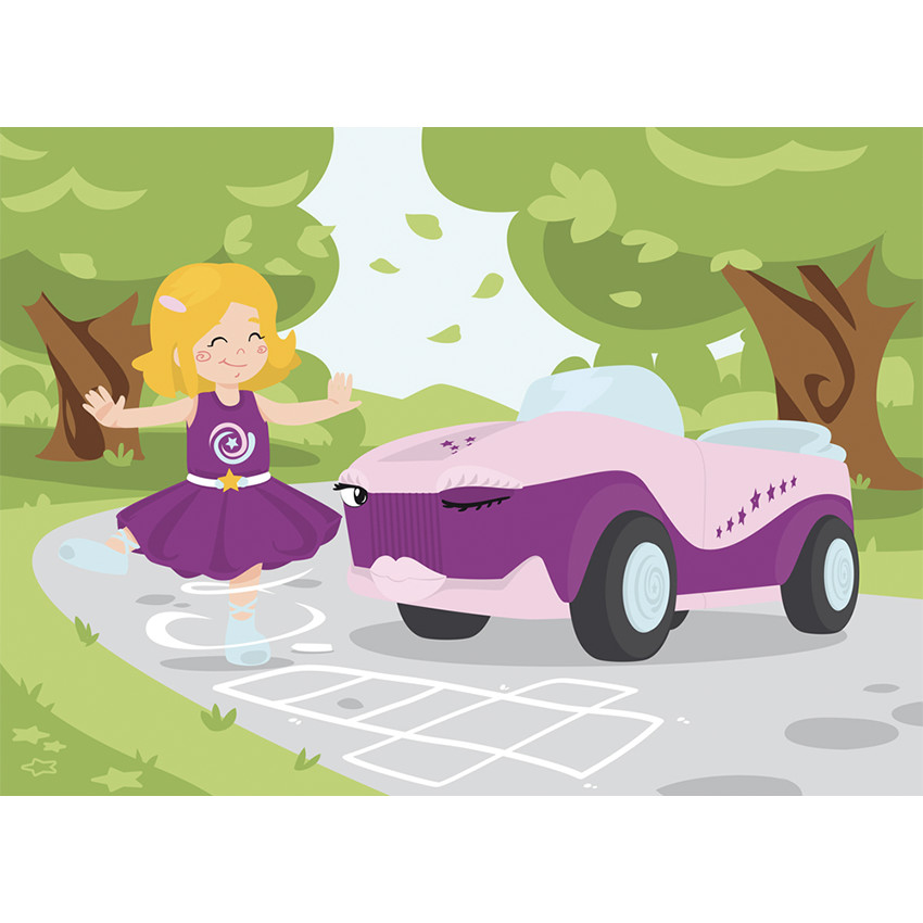 Véhicule 2 parties à assembler cabriolet Betty Blinky 