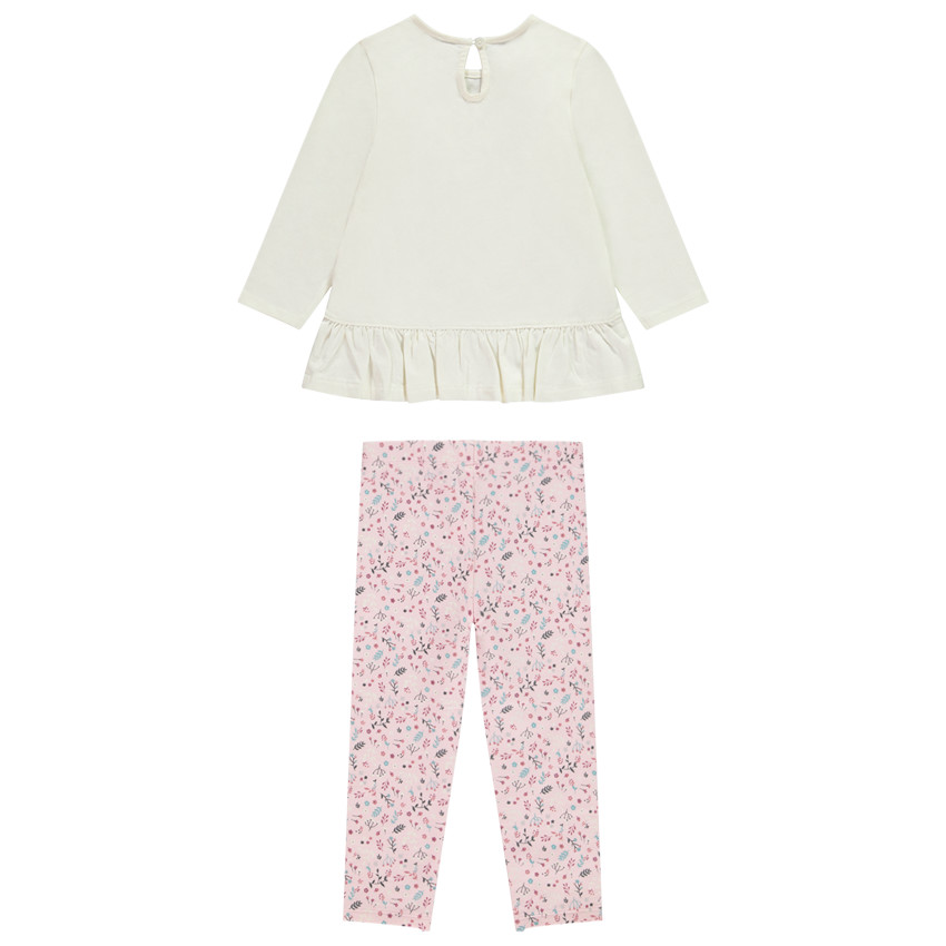 Set van 2 delen met bedrukte onderbroek voor meisjes 