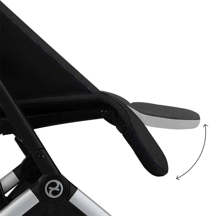 Poussette ultra-compacte Orfeo moon black 