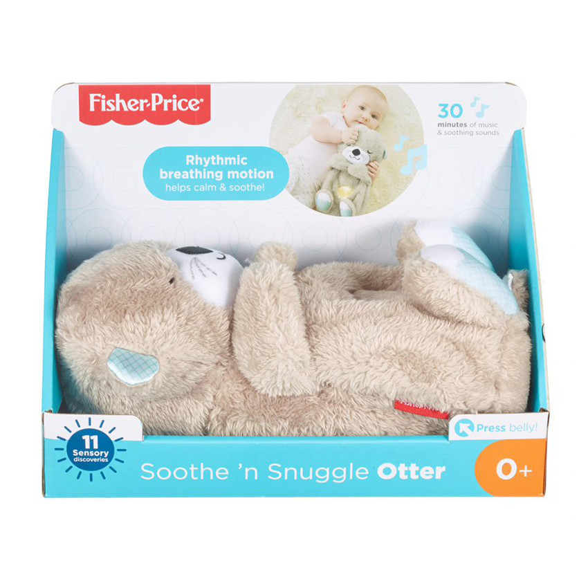 Peluche interactive Ma Loutre Câlins Bonne Nuit 