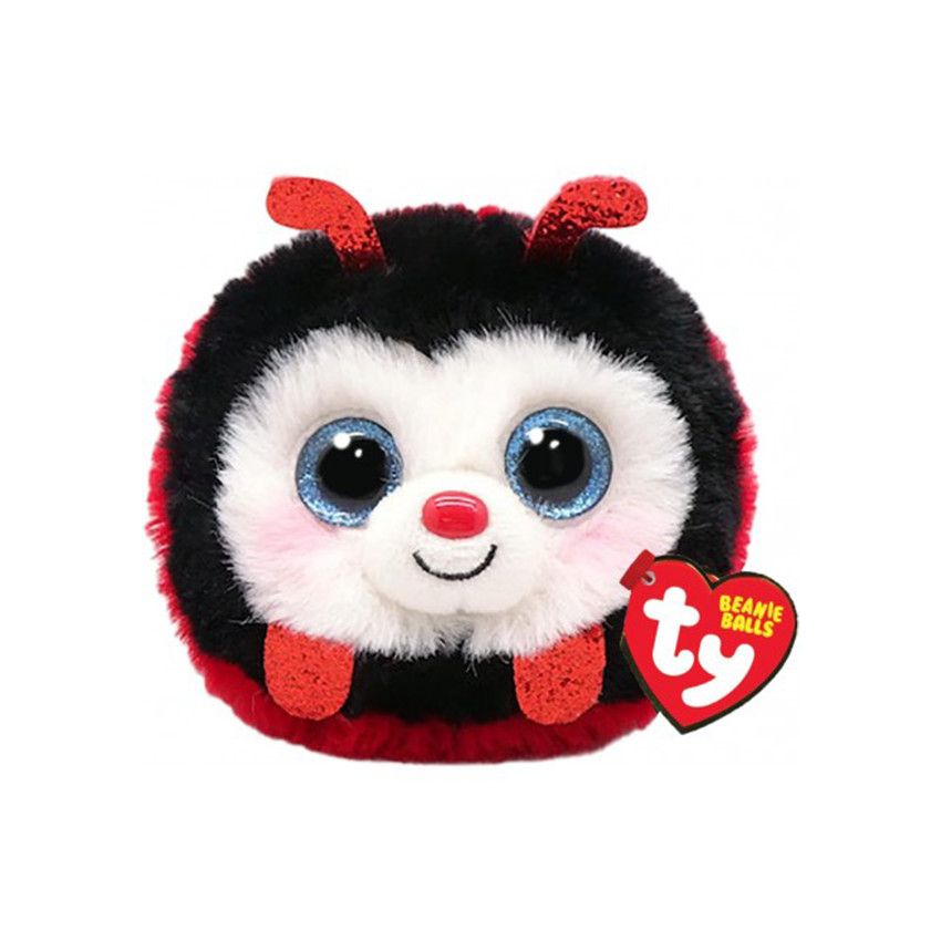 Petite peluche Puffies Izzy la coccinelle 