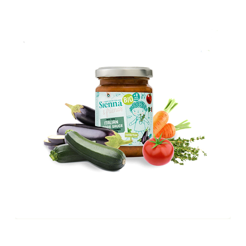 Sauce Italienne aux légumes Bio - + 8 mois 