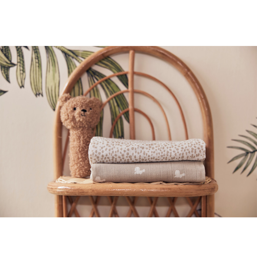 Hochet Teddy Bear Biscuit 