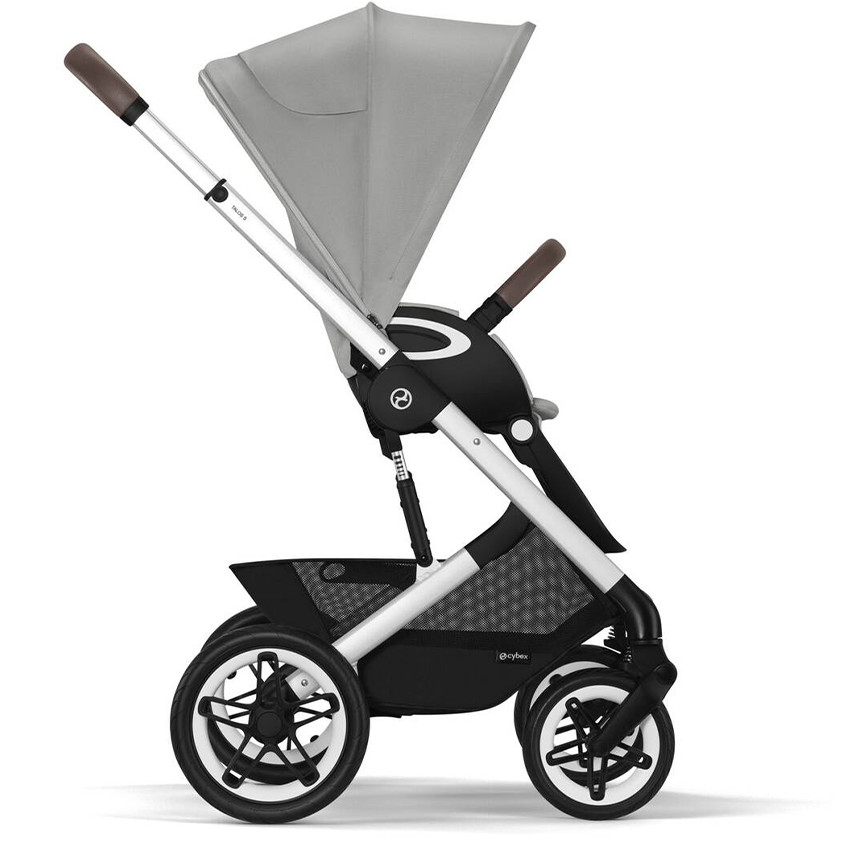 Poussette Talos S Lux Châssis Silver Stone Grey 