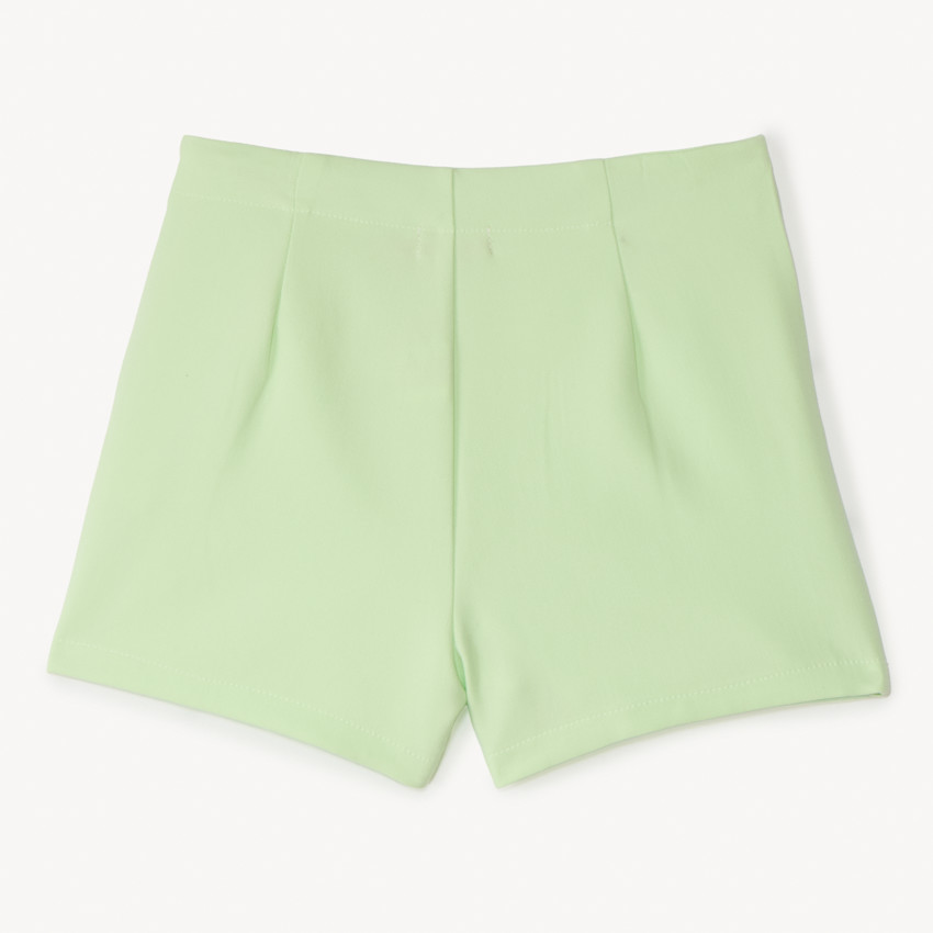 Effen knoop-short meisjes 