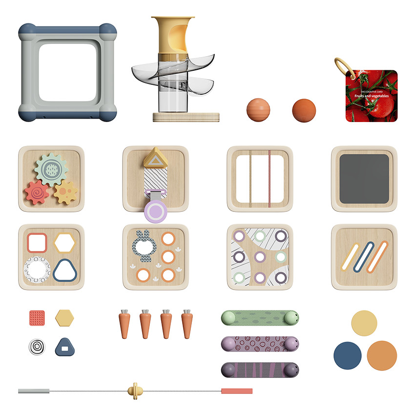 Houten Kubus Motric Master 10-in-1 