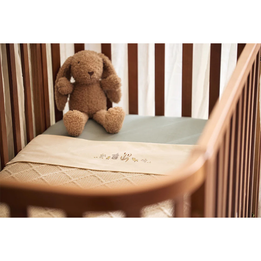 Hoeslaken Jersey 50x90cm Sea Green 