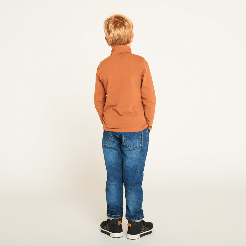 Jeans voor jongens met elastische denim 