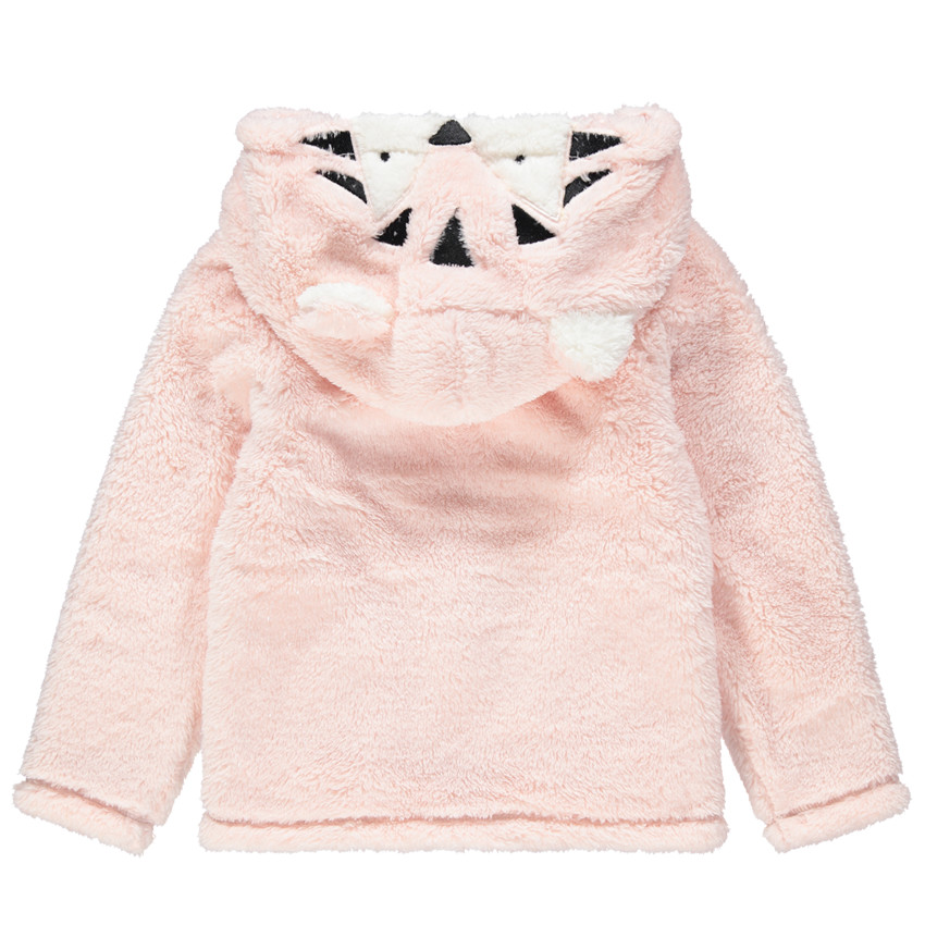 Kamerjas van sherpastof met kap 