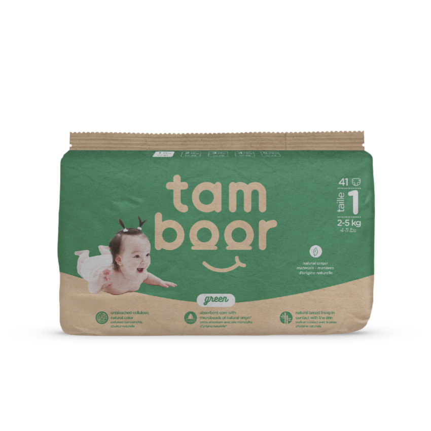 Couche Green T1 nouveau-né - x41 