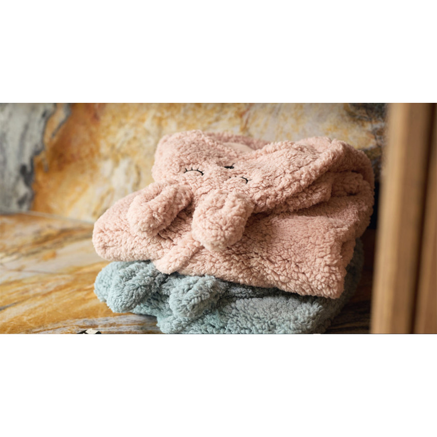 Couverture enveloppante Bunny Sea Green 