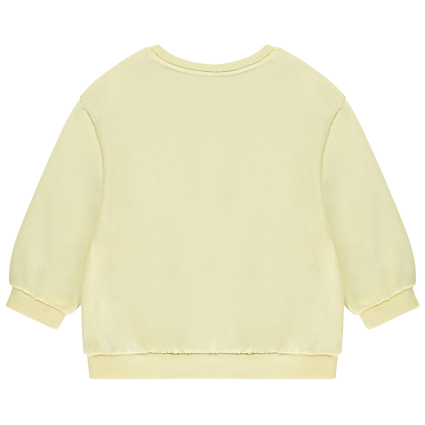 Fleece sweatshirt oversize voor meisjes 
