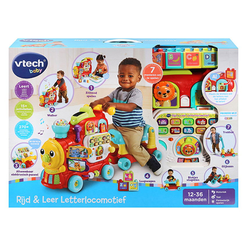Rijd & Leer Letterlocomotief NL 