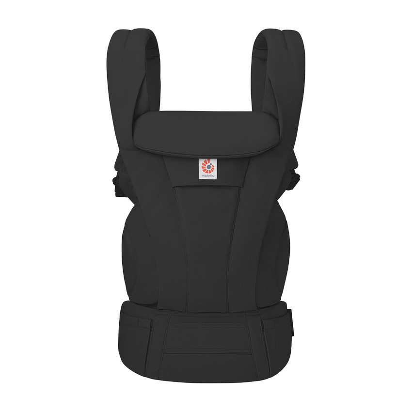 Buikdrager Onmi Deluxe 4 posities Katoen Onyx Black 