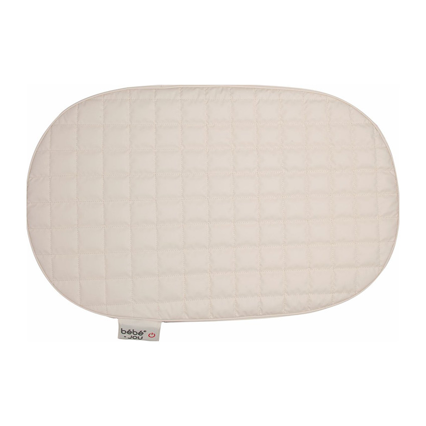 Matelas à langer chauffant 74 X 44cm Squares Offwhite 