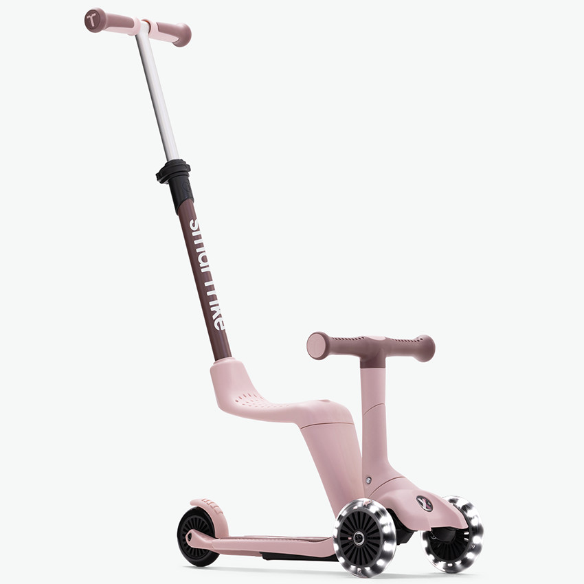 Trottinette 3 roues Xtend Mini-Ride 12M-9ans Soft Pink  
